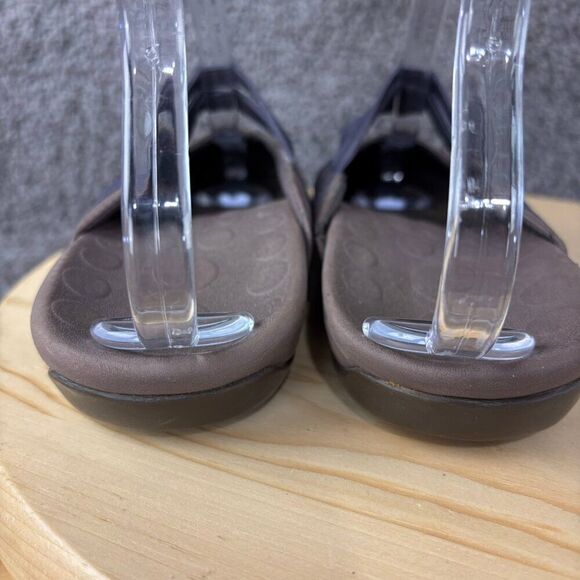 Vionic Sasha Mule Womens Size 7 Brown Slip On Clog Comfort Orthaheel Shoes - Picture 4 of 9